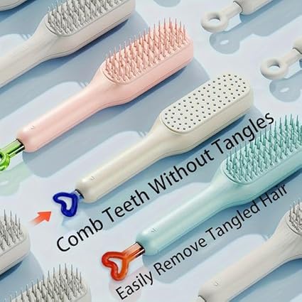 Self-Cleaning Hair Brush