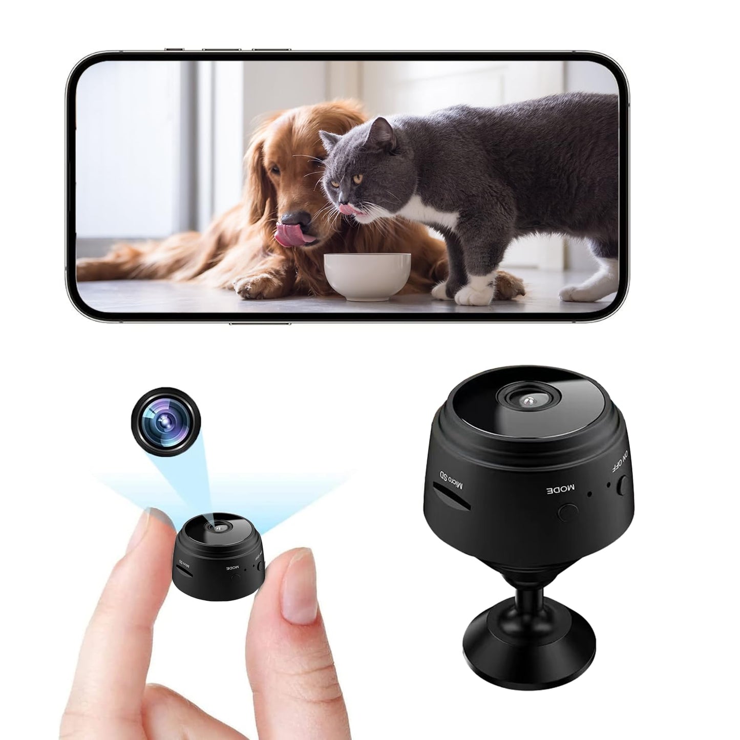 Mini Spy WiFi 1080P HD Camera