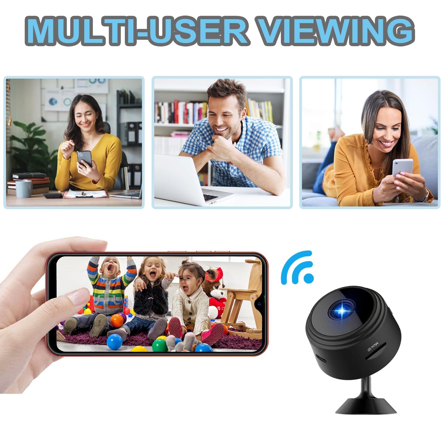Mini Spy WiFi 1080P HD Camera