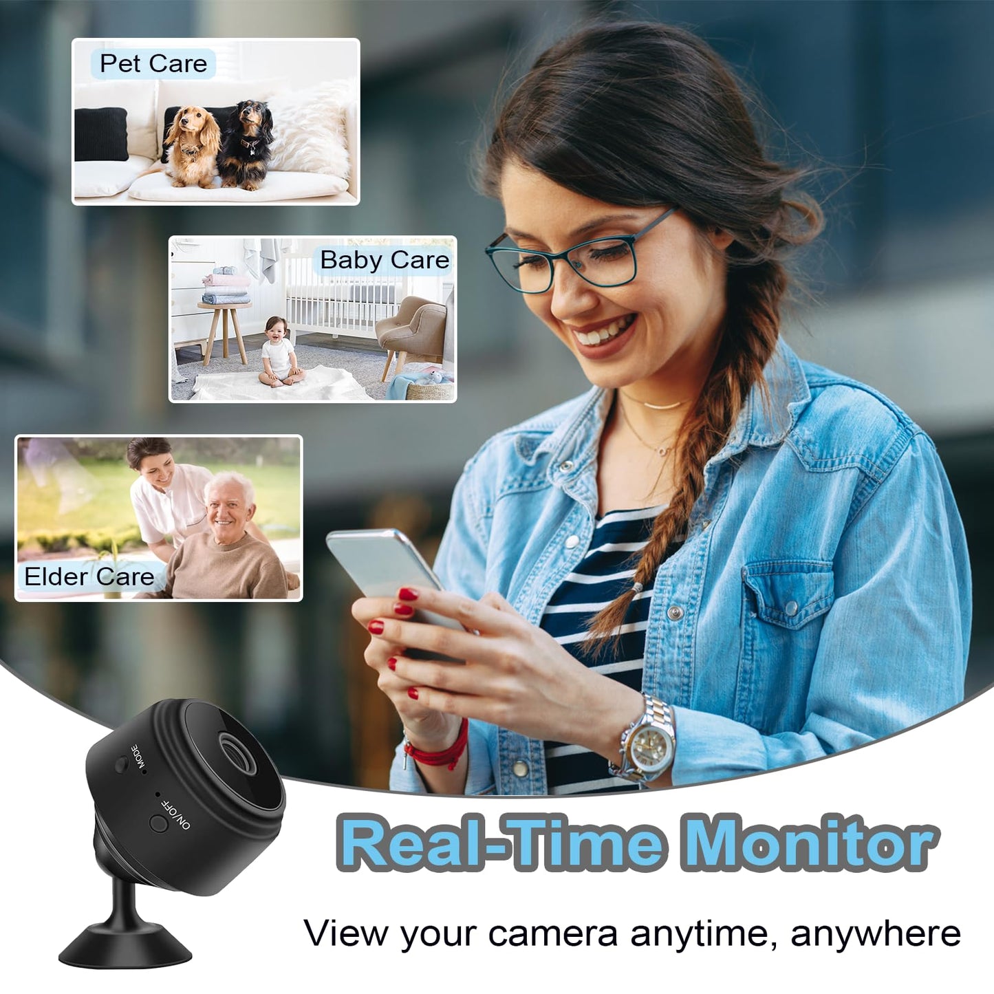 Mini Spy WiFi 1080P HD Camera