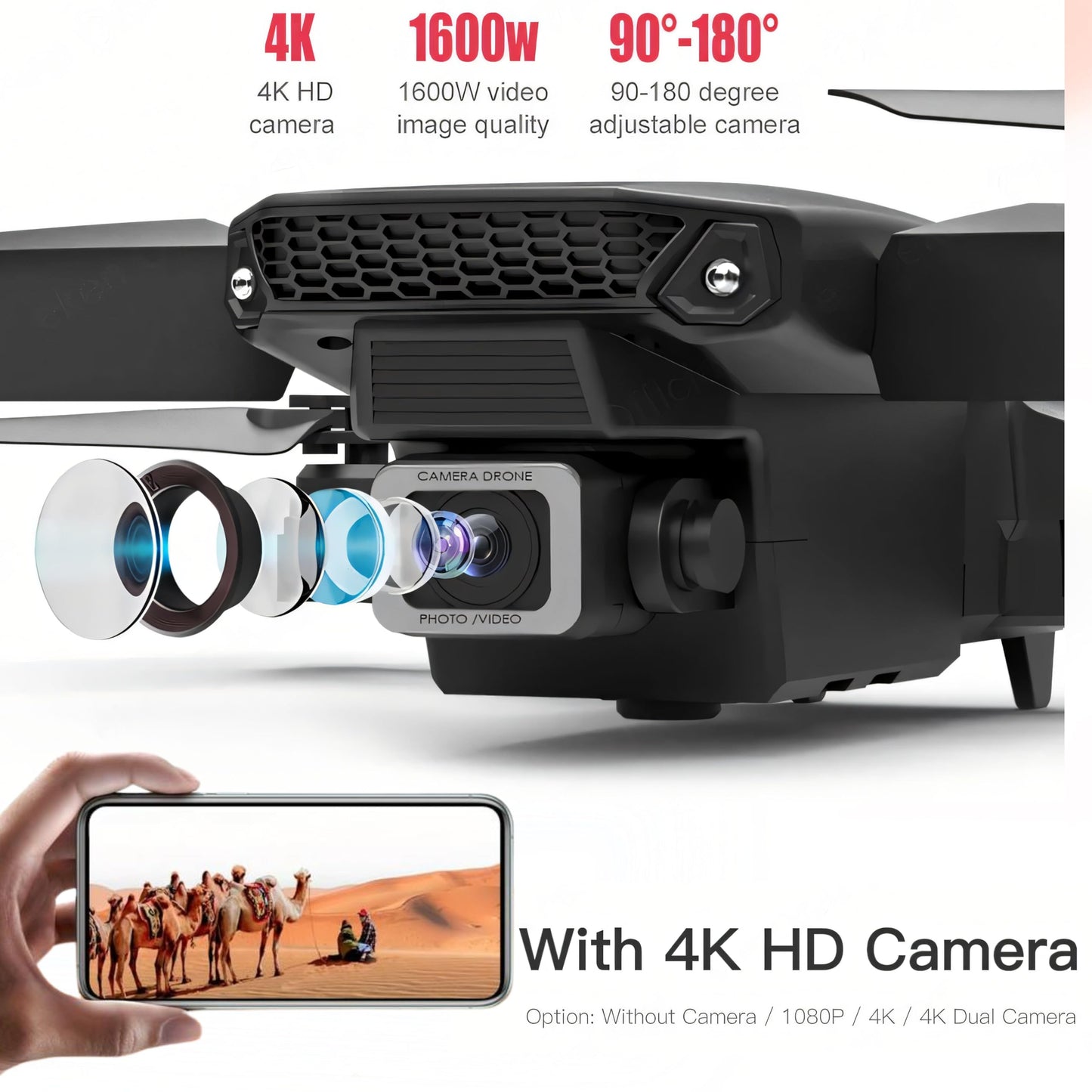 SGM-E88, 4k Camera Drone,