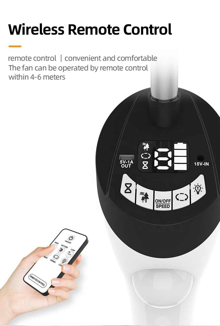 NATIONAL RECHARGEABLE FAN ABH-8000