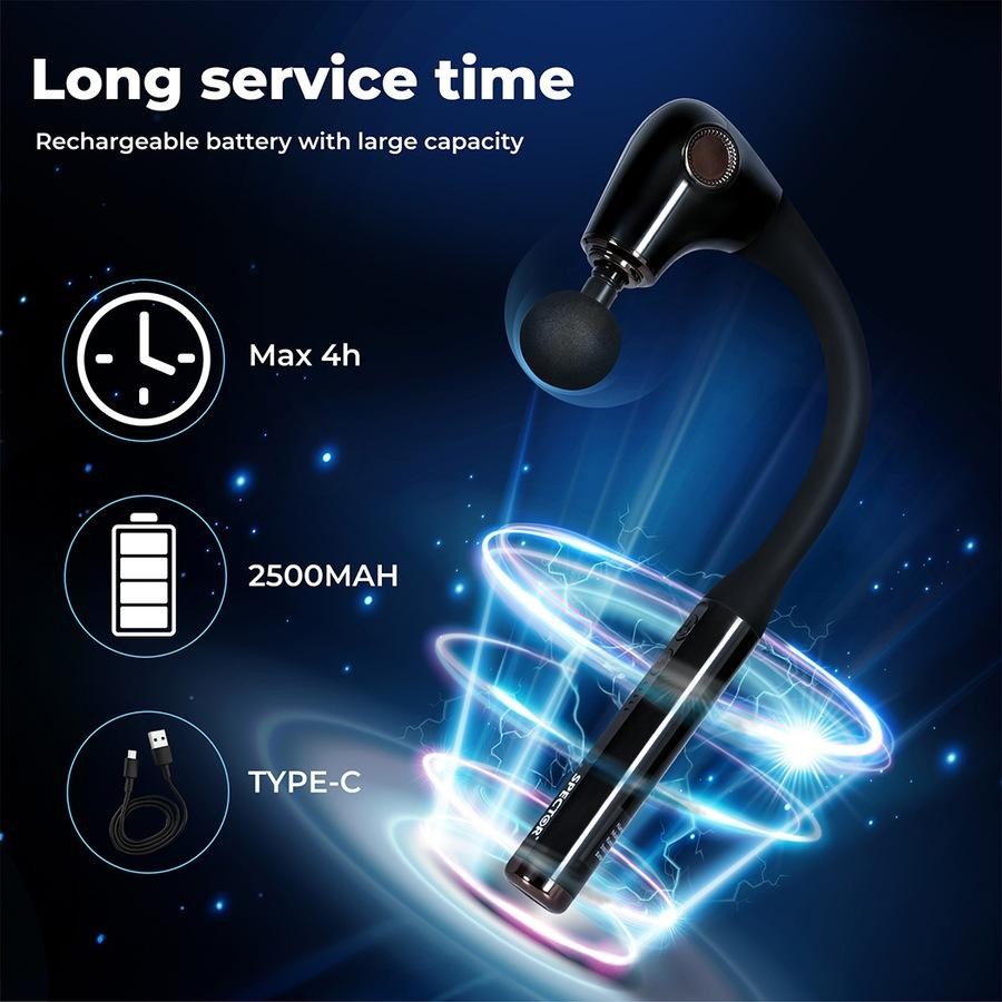 Massage Gun with Extended Handle