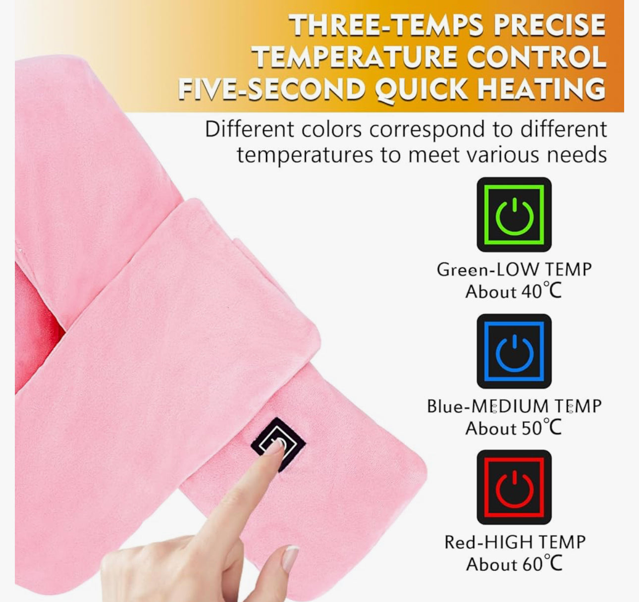Heating scarf