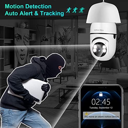 Wireless Bulb Camera WiFi 1080P