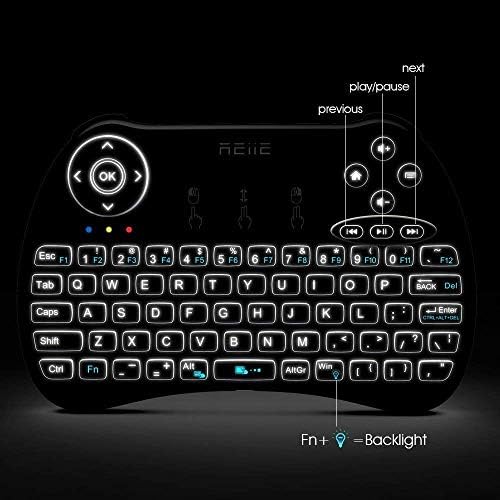 Mini Wireless Keyboard with Touchpad
