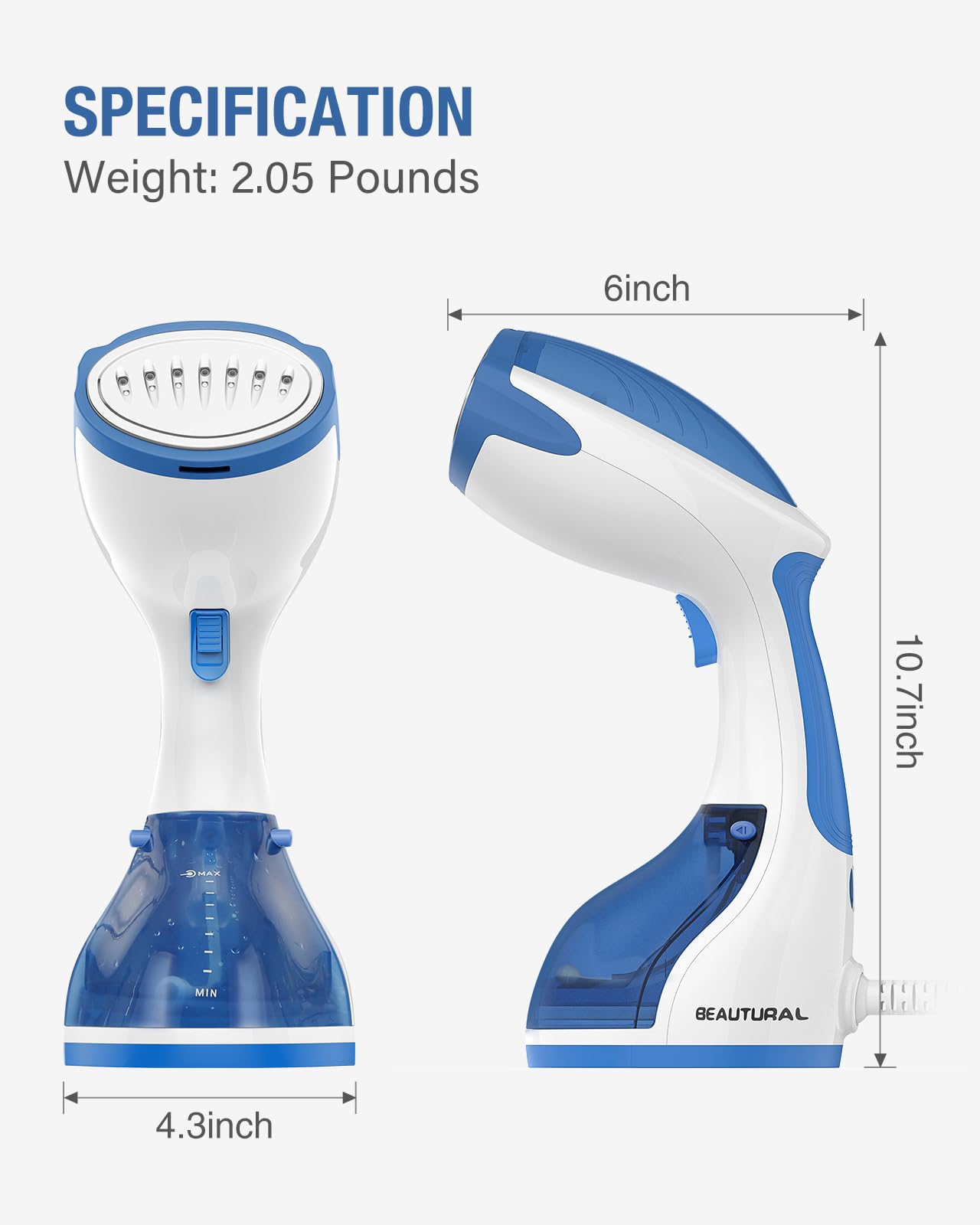 Portable Handheld Steamer for Clothes