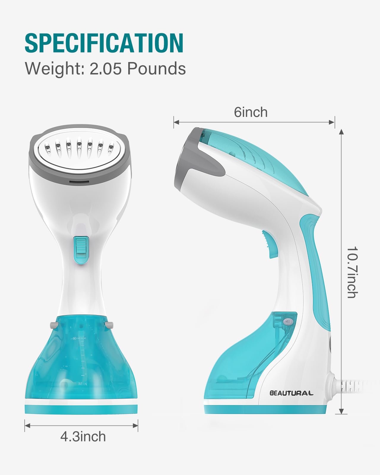 Portable Handheld Steamer for Clothes