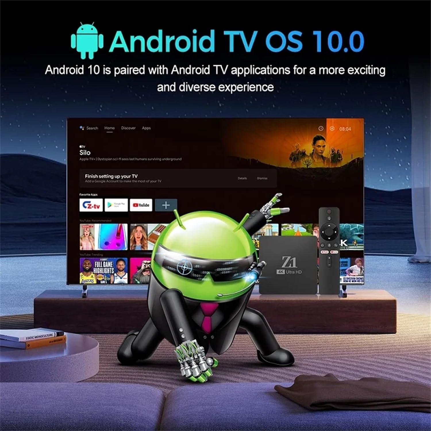 Z1 TV Box - Your Ultimate 4K Smart Media Player