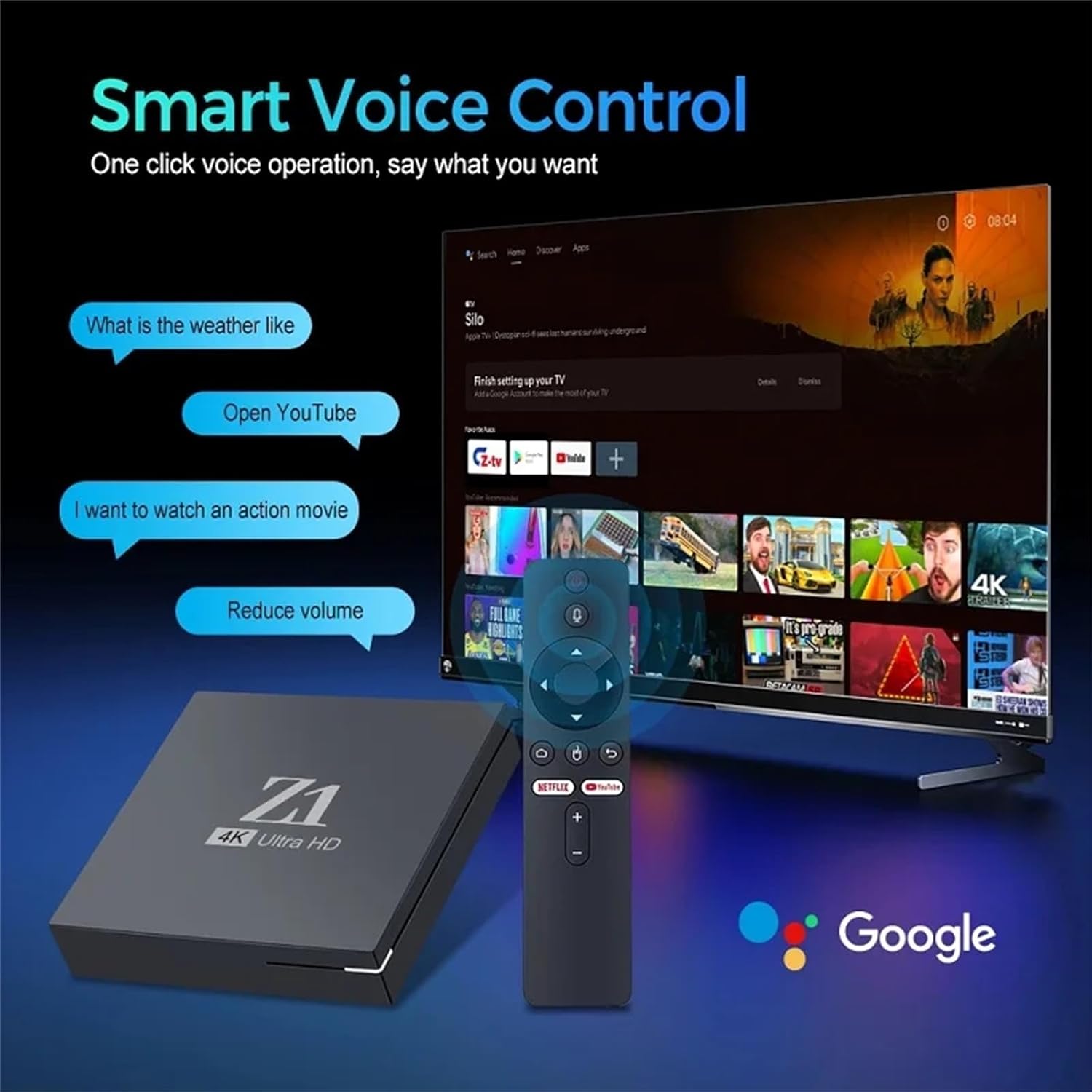 Z1 TV Box - Your Ultimate 4K Smart Media Player