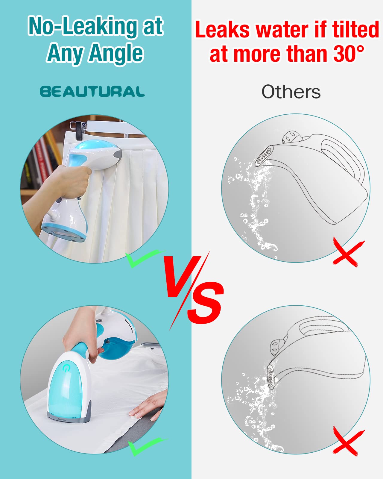 Portable Handheld Steamer for Clothes