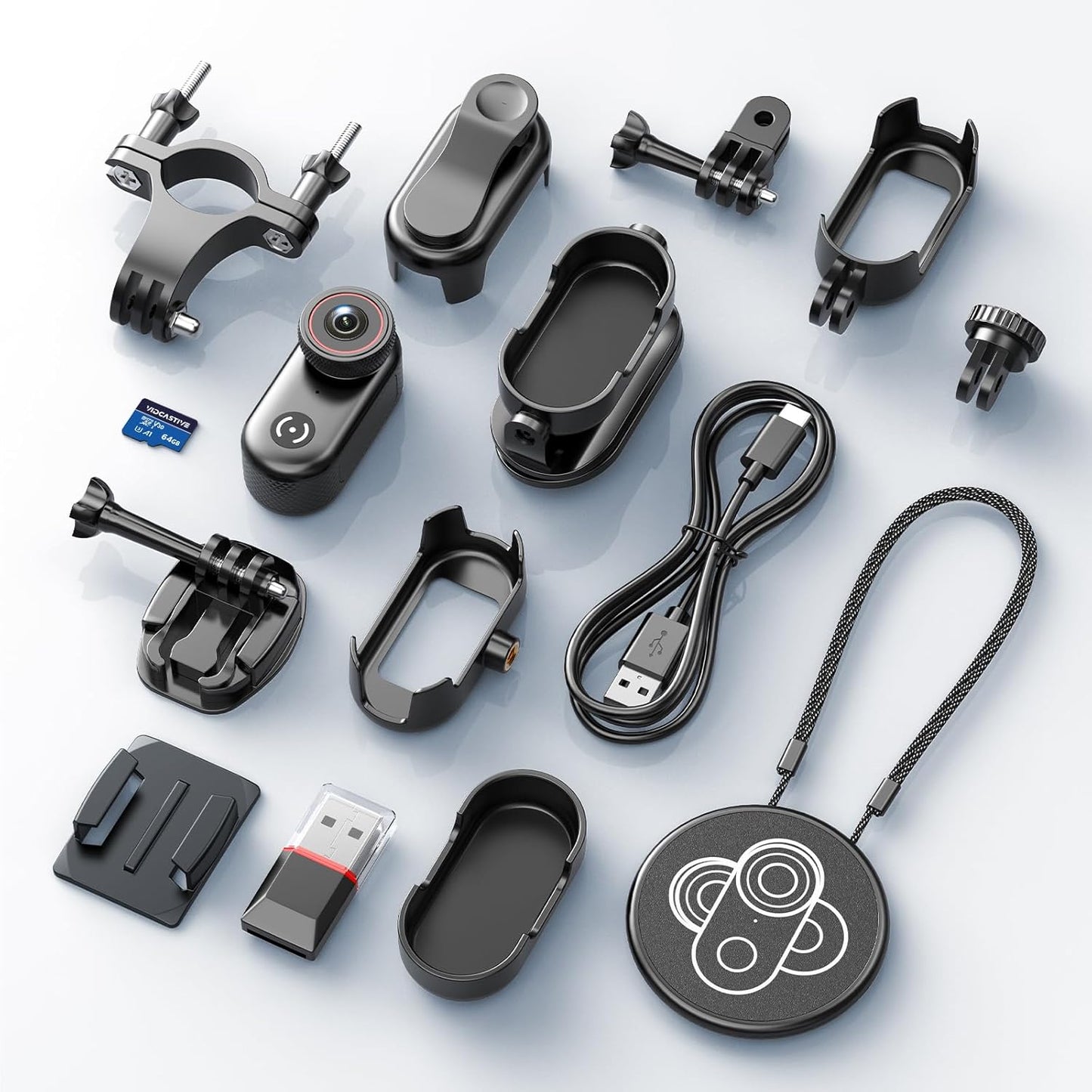 4K Mini Body Camera Wearable POV Action Cam