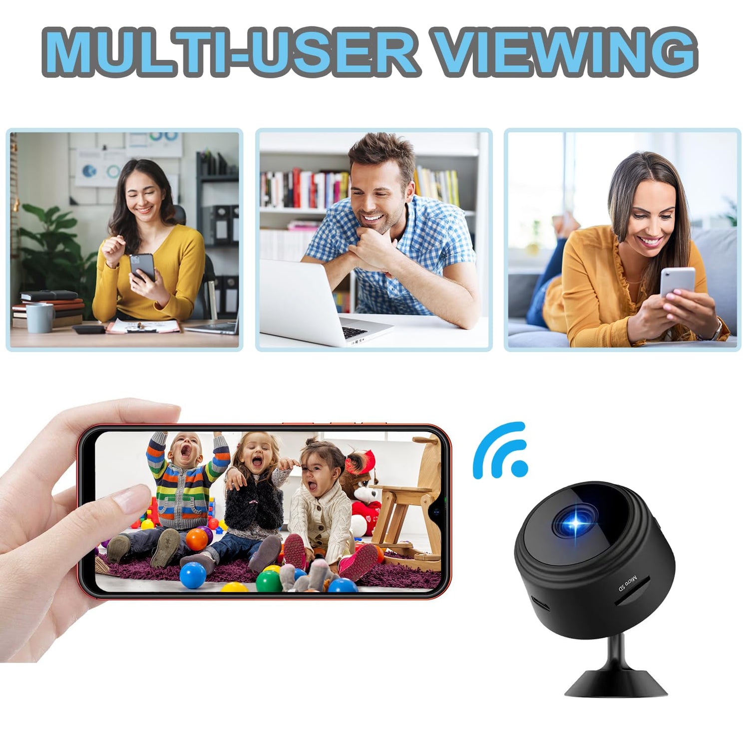 Mini Spy WiFi 1080P HD Camera