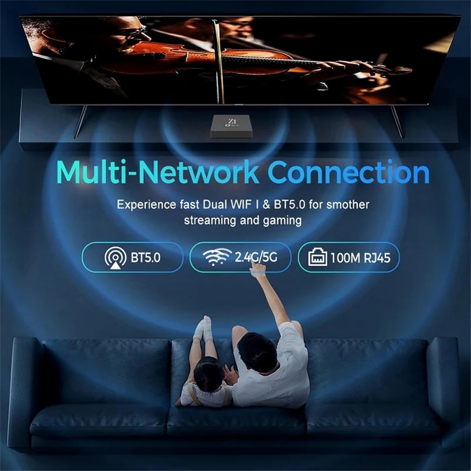 Z1 TV Box - Your Ultimate 4K Smart Media Player