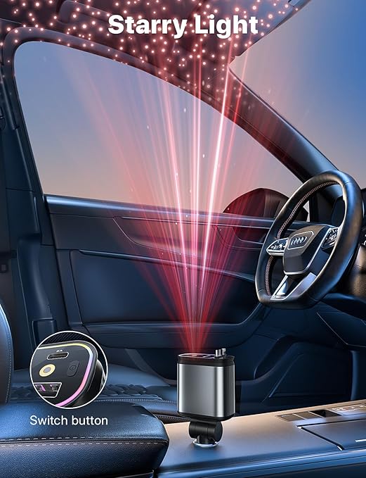 Starlight Retractable Car Charger