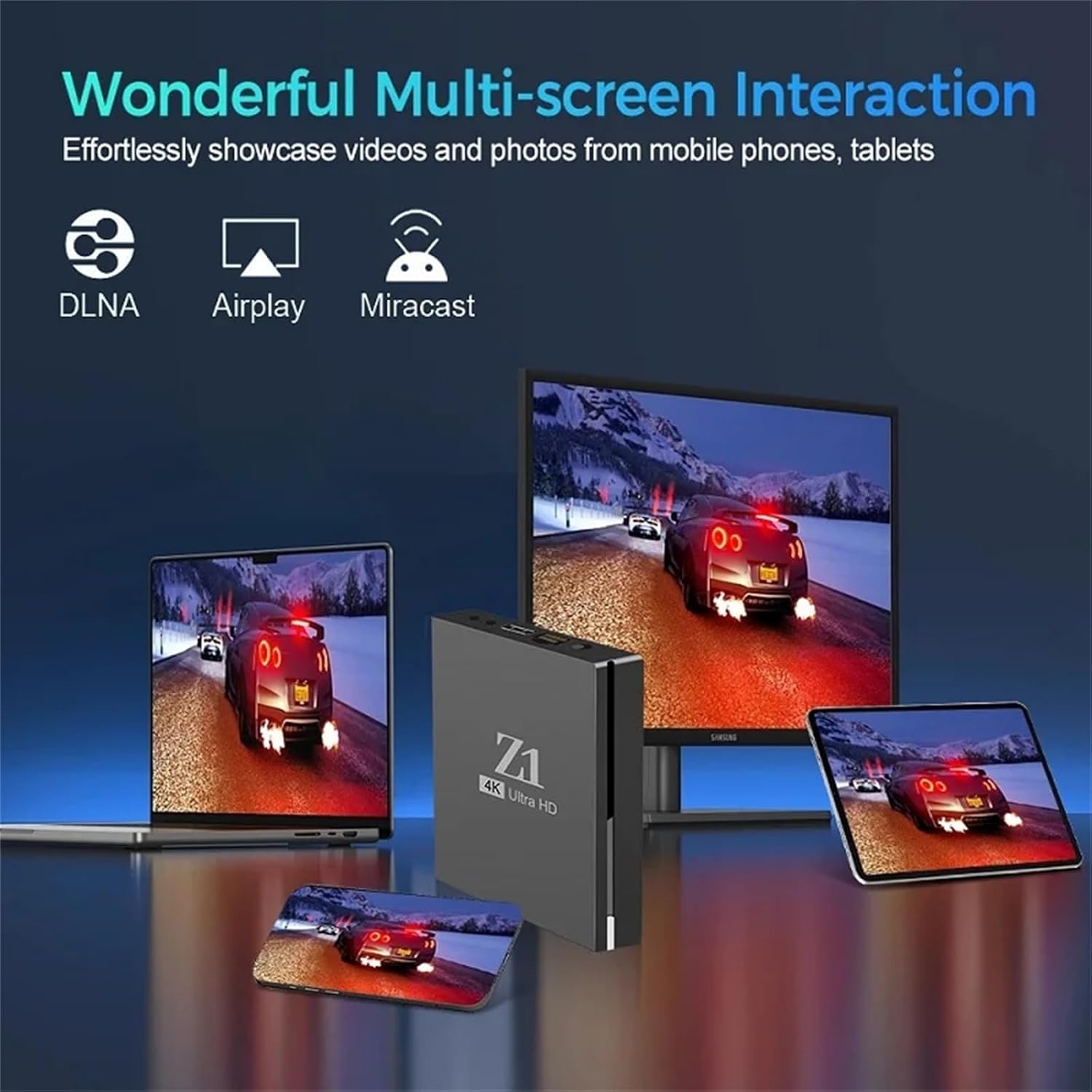 Z1 TV Box - Your Ultimate 4K Smart Media Player