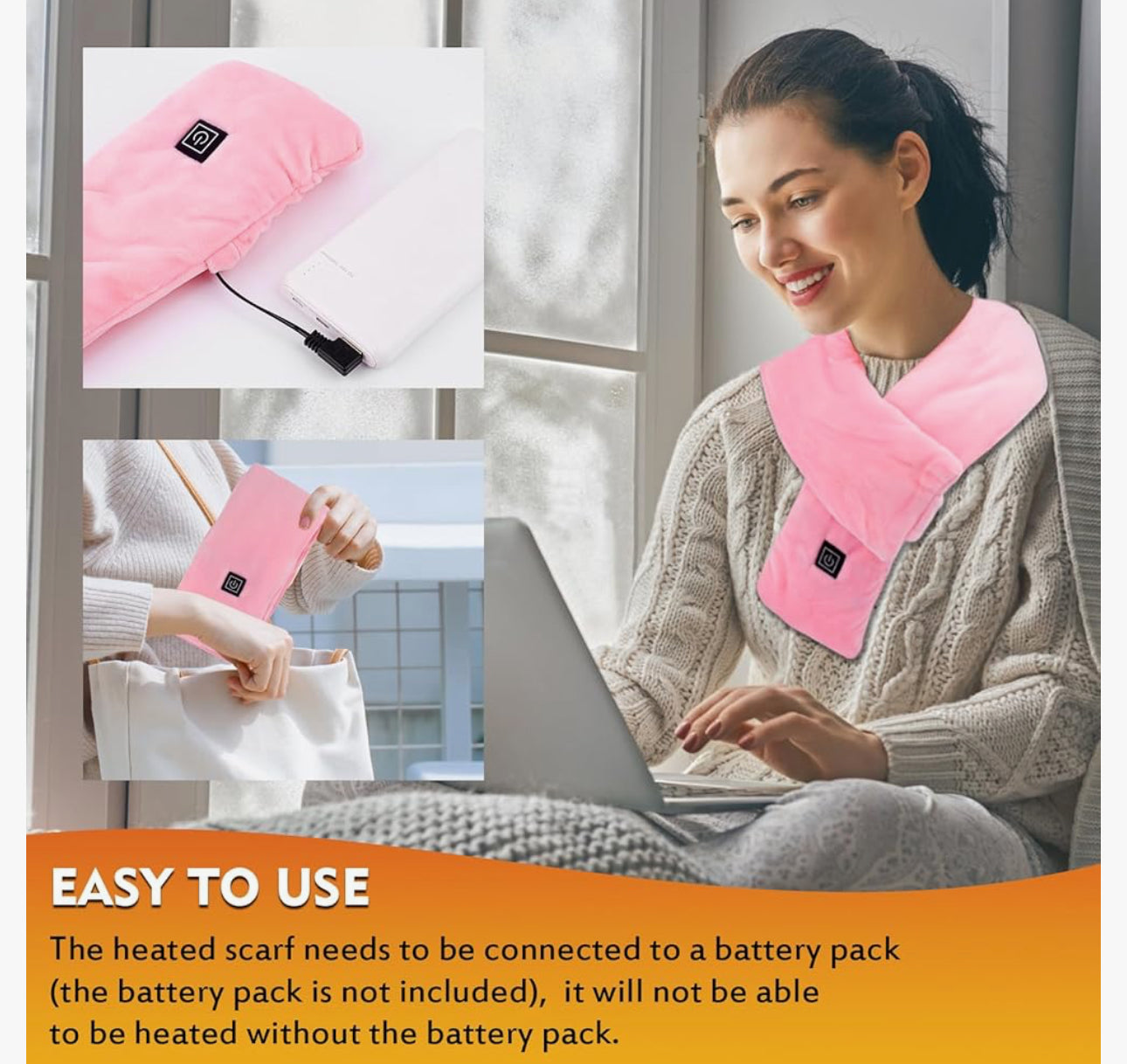 Heating scarf