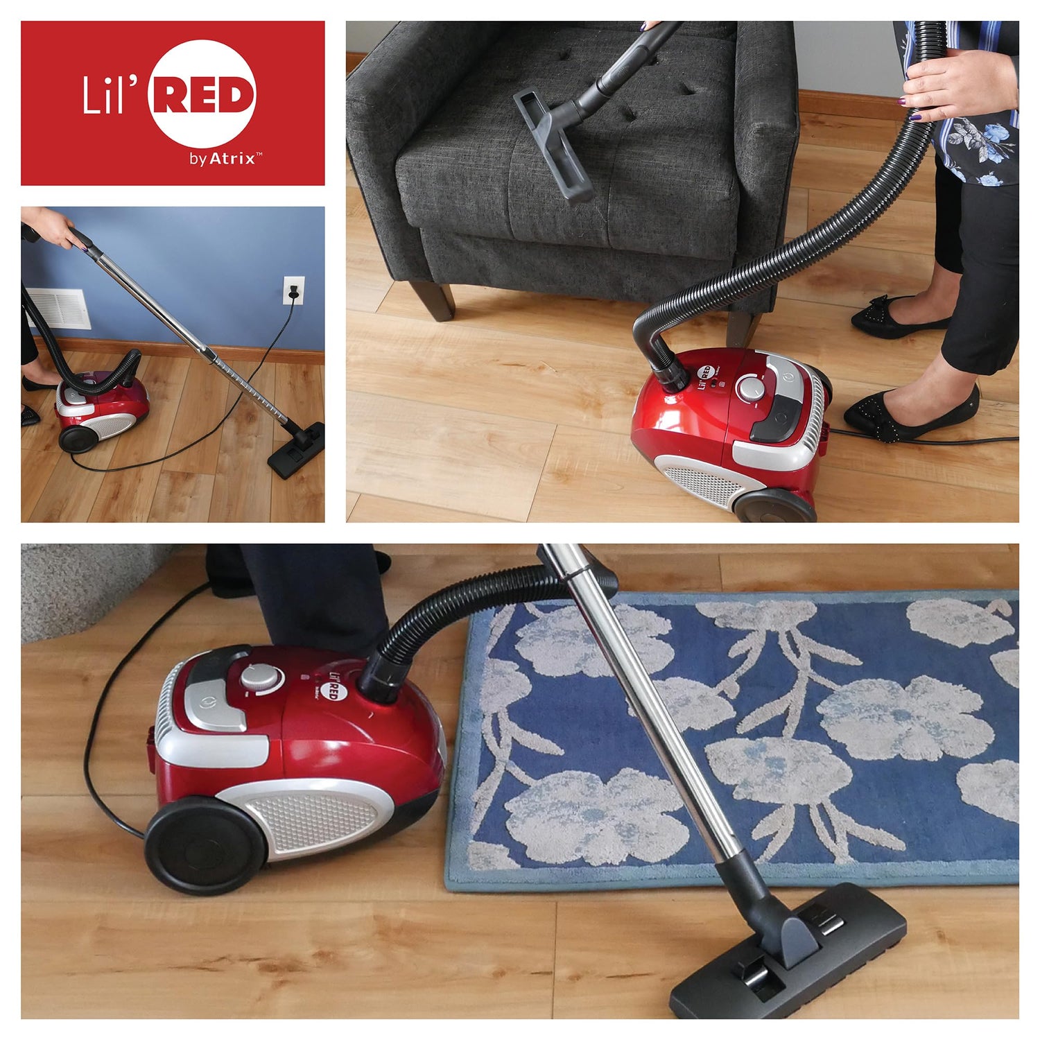 NATIONAL CANISTER VACUUM CLEANER - 1200W POWERFUL SUCTION