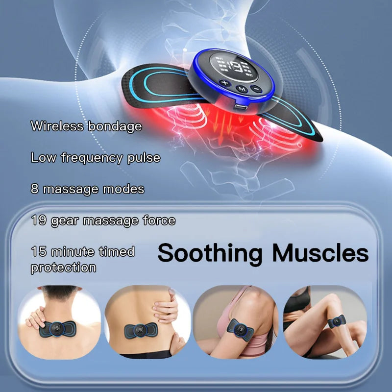 Rechargeable Electric Body Neck Massager